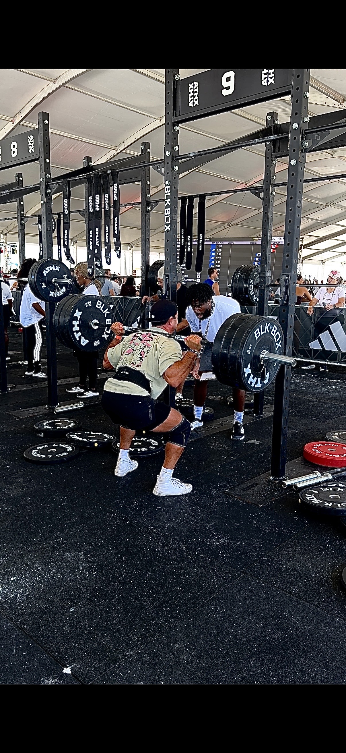 ATX — squat lourd en compétition