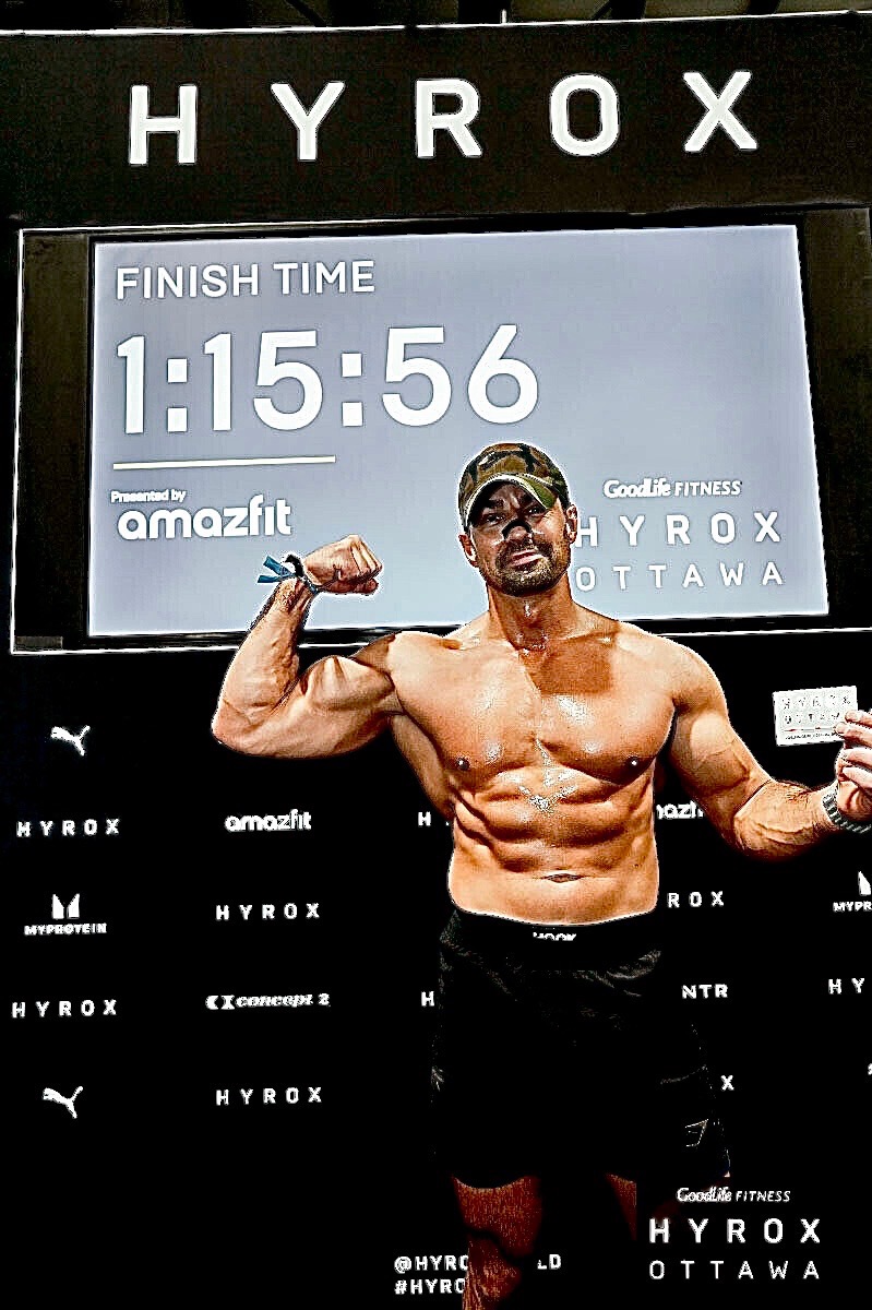 Hyrox Ottawa — temps 1:15:56